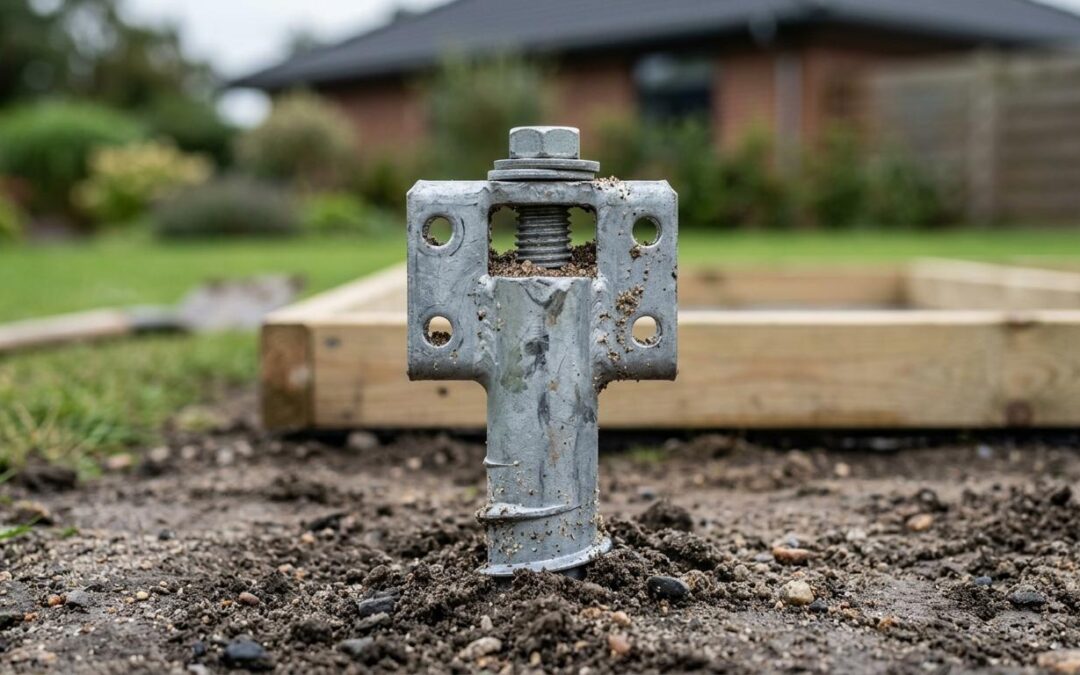 Fundament til skur: Punktfundament, stribefundament eller skruer?